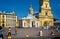 The Peter and Paul Cathedral and Botny House inside the Peter and Paul Fortress in St Petersburg, Russia