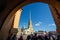 The Peter and Paul Cathedral inside the Peter and Paul Fortress in St Petersburg, Russia