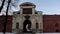 Peter\'s Gate in Peter and Paul Fortress St. Petersburg in winter