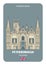 Peterborough Cathedral in Peterborough, UK. Architectural symbols of European cities