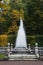 Peterhof`s Pyramid Fountain