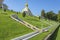 Peterhof, view of the fountains