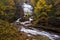 Peters Kill Falls - Minnewaska State Park - Autumn Scenery - Catskill Mountains - New York