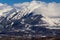 Petite and Grande Autane in winter, Champsaur, Alps, France