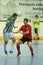 Petr Junek and Douglas in futsal match