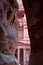 Petra, Al-Khazneh, The Treasury, Petra Archaeological Park, Jordan, Middle East, canyon, Siq