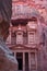 Petra, Al-Khazneh, The Treasury, Petra Archaeological Park, Jordan, Middle East, canyon, Siq