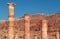 Petra, columns, Petra Archaeological Park, royal, tomb, Jordan, Middle East, mountain, desert, landscape, climate change