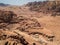 Petra historic and archaeological city carved from sandstone stone, Jordan, Middle East