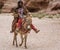 Petra, Jordan - 2019-04-21 - Donkeys Are Common Transport Animals in Petra Jordan