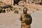 PETRA, JORDAN - OCTOBER 24 : Reconstruction military group in Petra Wadi Musa 2017 Jordan