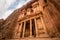 Petra Treasury landmark, Wadi Musa, Middle East, Jordan