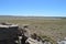 Petrified National Forest desert floor Panorama