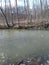 Petrifying spring River in Kenosha Wisconsin