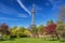 Petrin Lookout Tower in Prague, Czech Republic