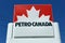 Petro-Canada gas station sign