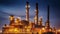 Petrochemical Powerhouse. Energy Generation Hub in the Industry Landscape