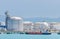 Petrochemical tank farm and jetty