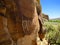 Petroglyph panel at McConkie Ranch near Vernal, Utah.