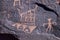 Petroglyphs Rock Paintings St George Utah on Land Hill from Ancestral Puebloan and Southern Paiute Native Americans thousands of y