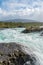 Petrohue Falls and Osorno Volcano near Puerto Varas, Chile