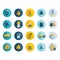 petroleum icons. Vector illustration decorative design