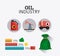 Petroleum and oil industric infographic