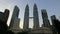 Petronaa Twin Towers in Kuala Lumpur