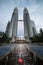 Petronas Towers and Fountain