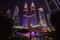 The Petronas Twin Tower views during night hour
