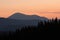 Petros mountain on Chornohora mountain ridge in Carpathian mountains