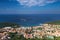 Petrovac town landscape, Montenegro