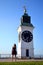 Petrovaradin Serbia Clock tower on the fortress