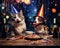 Pets are celebrating a new year.