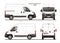 Peugeot Boxer Cargo Delivery Van 2017 L1H2 Blueprint