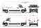 Peugeot Boxer Cargo Delivery Van 2017 L3H3 Blueprint