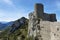 Peyrepertuse cathar castle, France