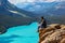 Peyto Lake in Banff National Park on Icefields Parkway