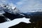 Peyto Lake in winter,Canadian Rockies,Canada