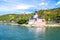 Pfalzgrafenstein Castle, on the Falkenau island in the Rhine riv