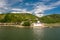 Pfalzgrafenstein Castle, toll castle at Rhine Valley near Kaub, Germany.