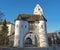 Pfullendorf, Germany. The old gate, part of the ancient medieval fortifications of the city