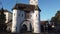 Pfullendorf, Germany. The old tower Oberes and the gate, part of the ancient medieval fortifications of the city