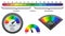 PH meter checking acidity level, vector illustration