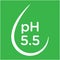 PH neutral balance vector icon, badge seal, logo