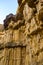 Pha Chor, the rocky cliffs are shaped like huge walls and pillars in Mae Wang National Park