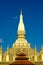 Pha That Luang stupa in Vientiane, Laos.