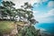 Pha Mak Dook Cliff Viewpoint on Khao Phu Kradueng National Park, Loei Province, Thailand