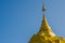 Phadan pagoda on mountian,Golden rock, Sakonnakorn Thailand