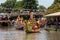 Phak Hai District, Ayutthaya Province, - July 17,2019, Festival of Lent Candle Procession, Lad Chaod Canal